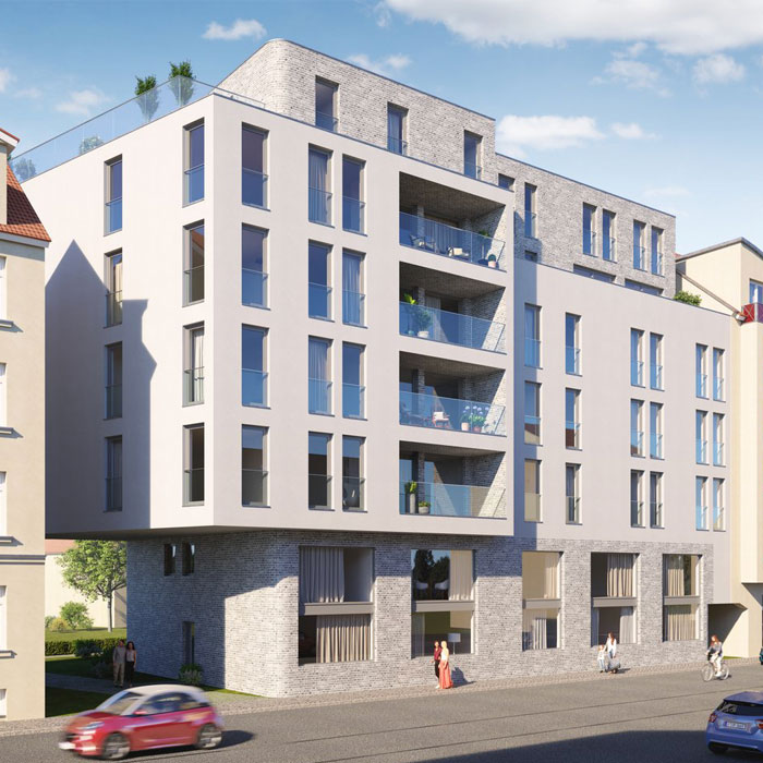 Dieskaustraße 49 Leipzig – Neubau mit 19 Wohneinheiten in Kleinzschocher