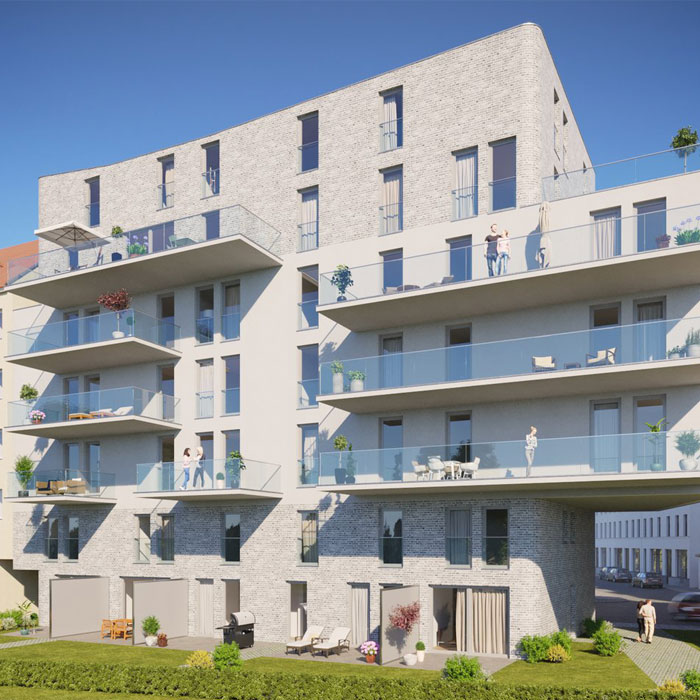 Balkon mit Blick ins Grüne – Dieskaustraße 49 Leipzi